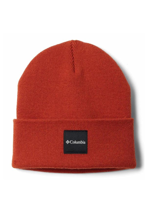 columbia - Czapka Zimowa Unisex Columbia City Trek Heavyweight Beanie. Kolor: czerwony. Sezon: zima