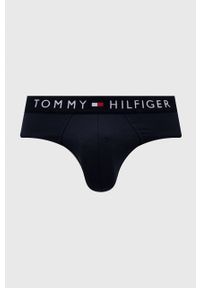 TOMMY HILFIGER - Tommy Hilfiger slipy męskie kolor granatowy. Kolor: niebieski