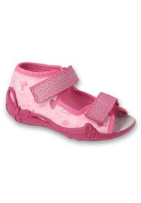 Befado obuwie dziecięce 342P059 różowe. Kolor: różowy