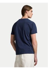 Polo Ralph Lauren T-Shirt 710964511001 Granatowy Regular Fit. Typ kołnierza: polo. Kolor: niebieski. Materiał: bawełna #3