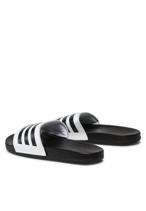 Adidas - adidas Klapki adilette Comfort GZ5893 Biały. Kolor: biały. Materiał: skóra