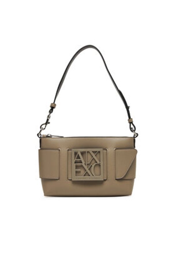 Armani Exchange Torebka 942907 0A874 U6242 Brązowy. Kolor: brązowy. Materiał: skórzane
