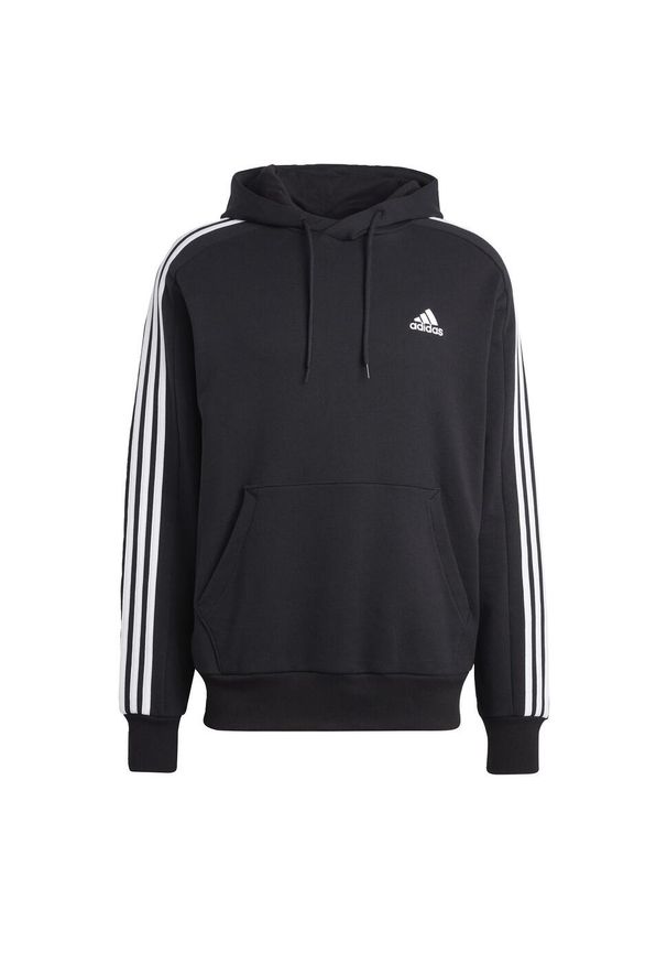 Adidas - Bluza z kapturem adidas 3-Stripes Essentials French Terry. Typ kołnierza: kaptur. Kolor: czarny, biały, wielokolorowy