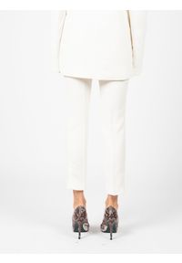 Pinko Spodnie "Intermezzo" | 100013 | Intermezzo Pantalone | Kobieta | Biały. Stan: podwyższony. Kolor: biały. Materiał: wiskoza