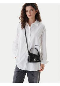 Karl Lagerfeld Jeans Torebka B1W30189 Czarny. Kolor: czarny. Materiał: skórzane #5