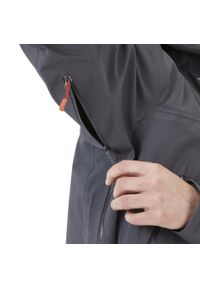 Kurtka przeciwdeszczowa męska Rab Kangri GTX Jacket z kapturem. Typ kołnierza: kaptur. Kolor: szary