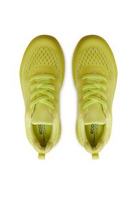ecco - ECCO Sneakersy 71279260930 Zielony. Kolor: zielony. Materiał: materiał