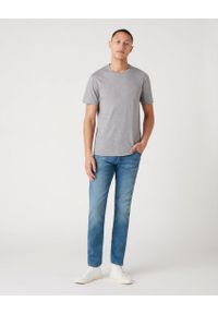 Wrangler - WRANGLER SS 2 PACK TEE MĘSKI T-SHIRT KOSZULKA DWUPAK MID GREY MEL W7BADHX37