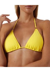 Melissa Odabash - MELISSA ODABASH - Żółty top od bikini Cancun Lemon. Kolor: żółty. Materiał: nylon #2