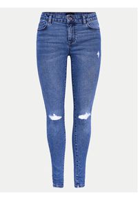 Pieces Jeansy Dana 17148021 Niebieski Skinny Fit. Kolor: niebieski