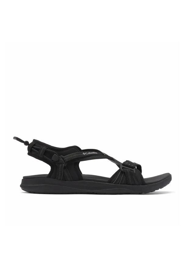 columbia - Damskie sandały na wędrówki Columbia SANDAL. Kolor: szary, czarny, wielokolorowy. Materiał: materiał, syntetyk, tkanina. Sport: turystyka piesza