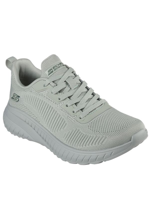 skechers - Buty do chodzenia damskie Skechers 117209SAGE. Kolor: zielony. Materiał: materiał, syntetyk. Szerokość cholewki: normalna. Sport: turystyka piesza