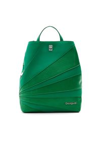 Desigual Plecak 24SAKP22 Zielony. Kolor: zielony. Materiał: skóra