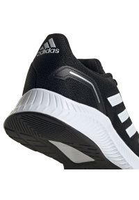 Adidas - Buty adidas Runfalcon 2.0 K Jr FY9495 czarne niebieskie. Kolor: czarny, wielokolorowy, niebieski