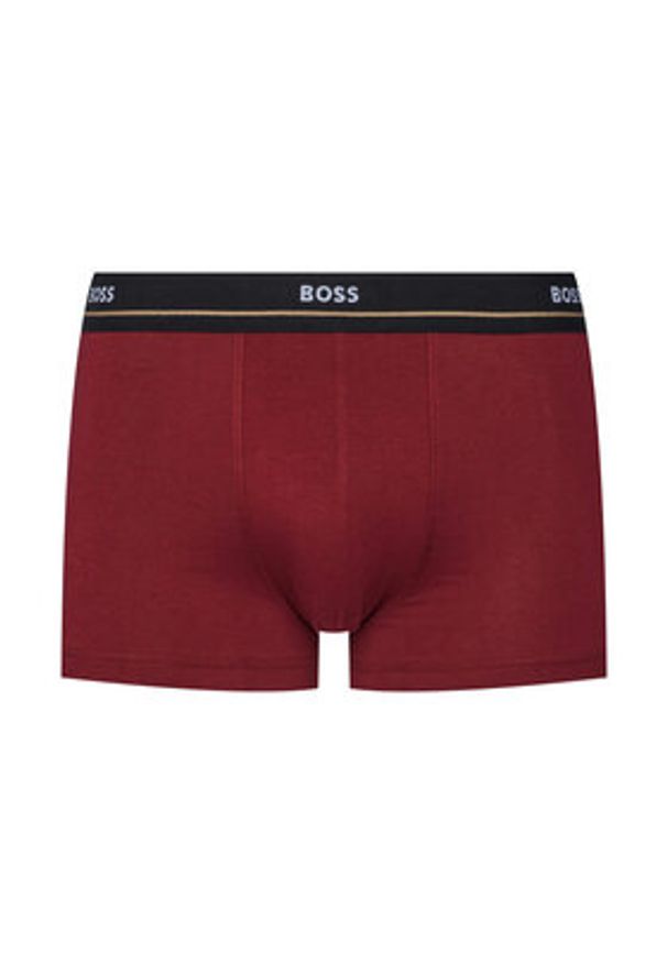 BOSS Komplet bokserek Essential 50531660 Kolorowy. Materiał: bawełna. Wzór: kolorowy