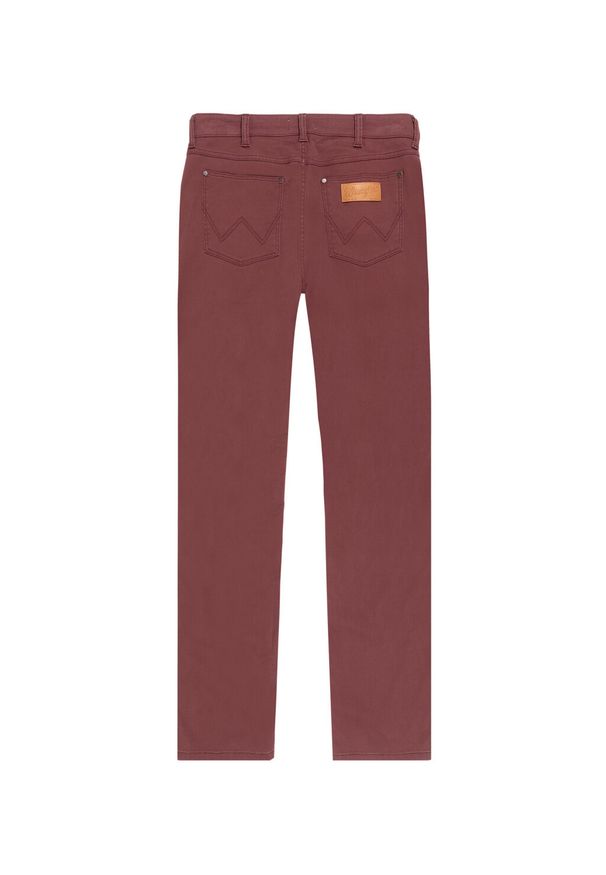 Wrangler - WRANGLER MĘSKIE SPODNIE MATERIAŁOWE GREENSBORO DAHLIA 112341468 W15Q016299. Materiał: materiał