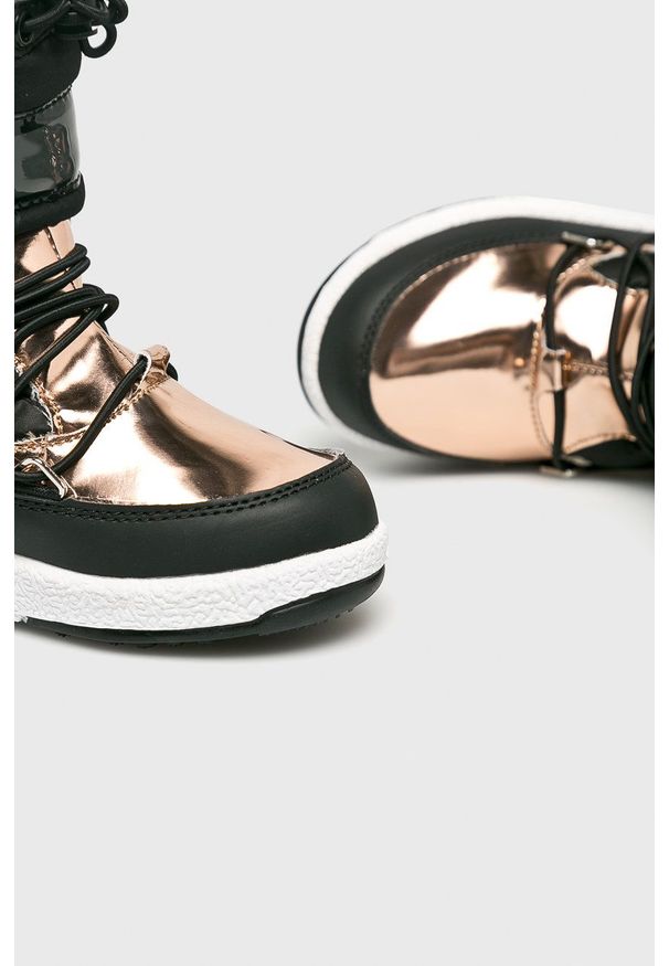 Moon Boot - Buty dziecięce. Nosek buta: okrągły. Kolor: czarny