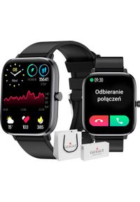 Smartwatch Giewont Smartwatch Giewont Dynamic SmartCall GW230-2 - Carbon/Carbon. Rodzaj zegarka: smartwatch #1