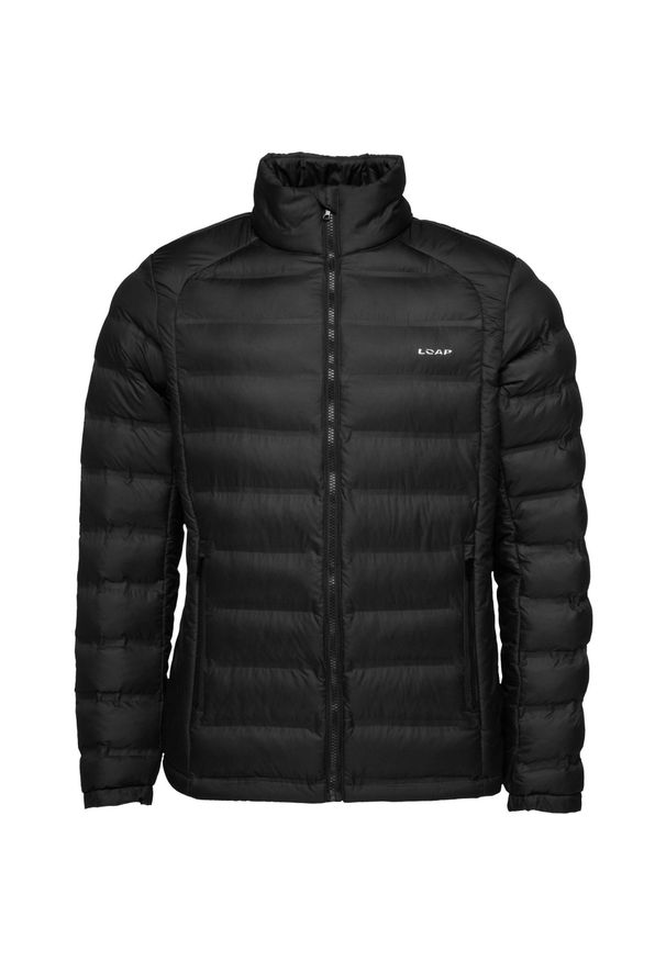 GLOMEX - Kurtka pikowana męska Glemo Loaf Itlar, czarna, M. Kolor: czarny. Sezon: zima, jesień