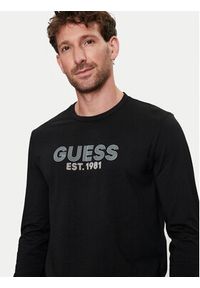 Guess Longsleeve M4YI33 J1314 Czarny Slim Fit. Kolor: czarny. Materiał: bawełna. Długość rękawa: długi rękaw #5