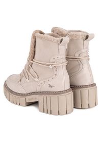 Mustang Trzewiki 1447-601 Beżowy. Kolor: beżowy. Materiał: materiał #7