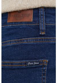 Cross Jeans Jeansy Joyce damskie high waist. Stan: podwyższony. Kolor: niebieski #2