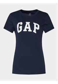 GAP - Gap T-Shirt 268820-00 Granatowy Regular Fit. Kolor: niebieski. Materiał: bawełna