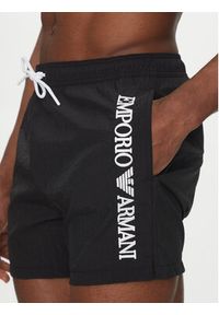 Emporio Armani Underwear Szorty kąpielowe EM000583 AF12330 UC001 Czarny Regular Fit. Kolor: czarny. Materiał: syntetyk #3