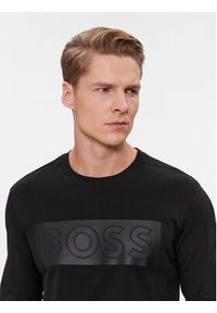 BOSS - Boss Longsleeve Togn 1 50506345 Czarny Regular Fit. Kolor: czarny. Materiał: bawełna. Długość rękawa: długi rękaw