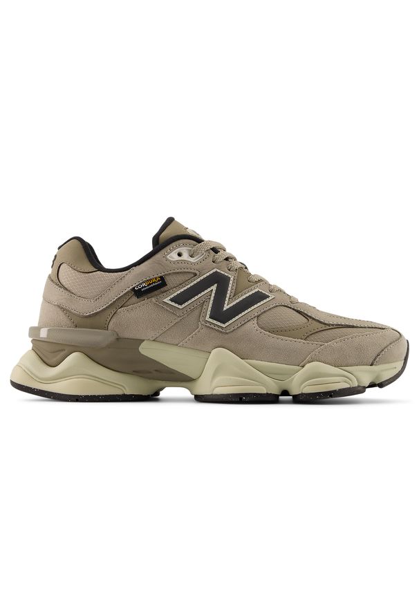 Buty unisex New Balance U9060ORD – beżowe. Kolor: beżowy. Materiał: skóra, materiał, syntetyk, tkanina, guma. Szerokość cholewki: normalna. Sport: turystyka piesza