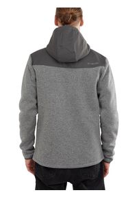 FUNDANGO - Sweter polarowy męski Fundango Ashford Insulated Fleece. Kolor: szary. Materiał: polar. Sport: turystyka piesza