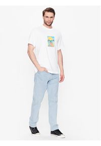 Converse T-Shirt Layres Of Earth 10024590-A03 Biały Standard Fit. Kolor: biały. Materiał: bawełna #2
