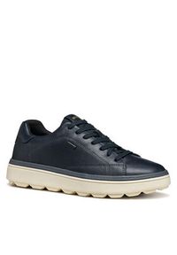 Geox Sneakersy U Spherica Ecub-1.1 U56LUC 00046 C4002 Granatowy. Kolor: niebieski. Materiał: skóra #4