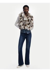 Desigual Bezrękawnik Bunny 25WWEW57 Beżowy Regular Fit. Kolor: beżowy. Materiał: syntetyk. Długość rękawa: bez rękawów #6