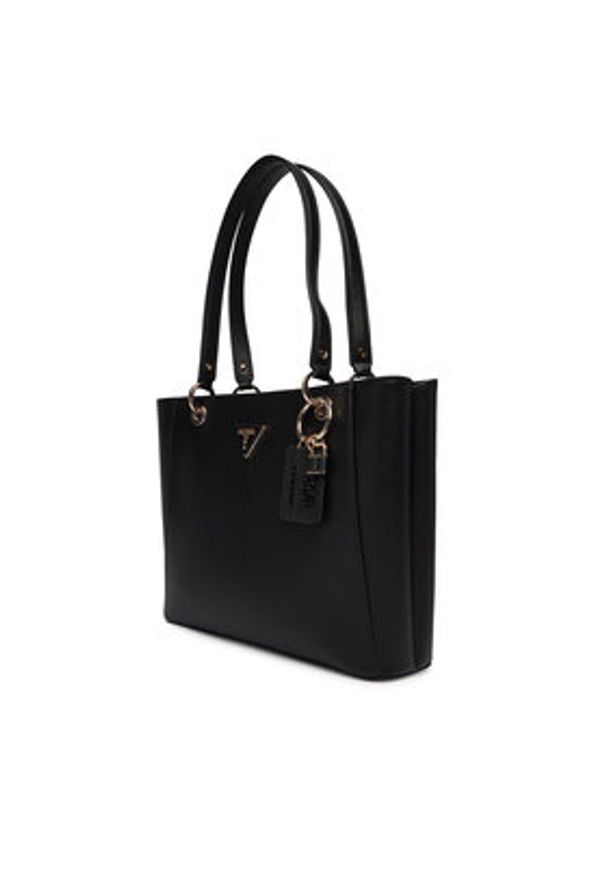 Guess Torebka Noelle II HWZG96 72250 Czarny. Kolor: czarny. Materiał: skórzane
