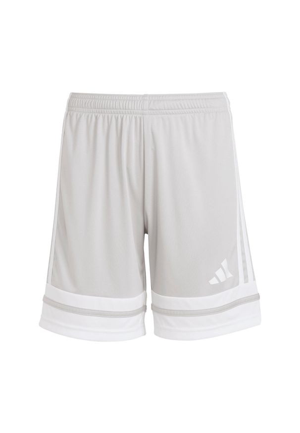 Adidas - Spodenki dla dzieci adidas Squadra 25. Kolor: biały, szary, wielokolorowy. Materiał: poliester. Styl: sportowy