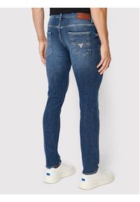 Guess Jeansy M2YAN1 D4Q42 Niebieski Skinny Fit. Kolor: niebieski