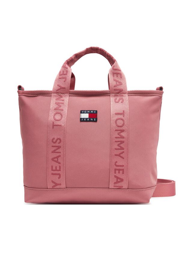 Torebka Tommy Jeans. Kolor: różowy