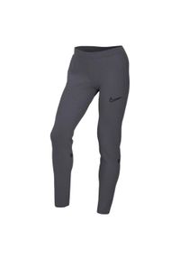 Nike - Damskie Spodnie Do Biegania Academy 21 DriFIT. Kolor: szary. Sport: turystyka piesza