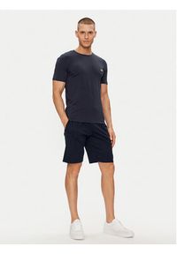 Emporio Armani Underwear T-Shirt 111971 4R522 00135 Granatowy Slim Fit. Kolor: niebieski. Materiał: bawełna