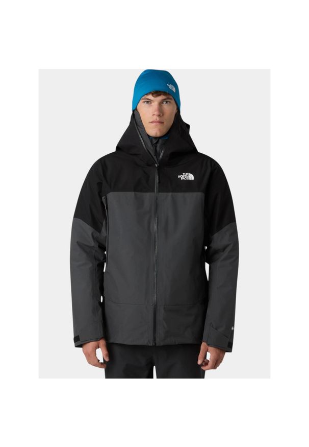 Kurtka Trekkingowa Męska The North Face M Jazzi 3L Gtx. Kolor: szary. Materiał: materiał. Technologia: Gore-Tex. Sport: turystyka piesza