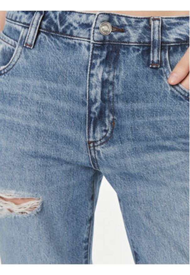 Guess Jeansy Celia W4GA0Q D5BS0 Granatowy Relaxed Fit. Kolor: niebieski