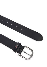 TOMMY HILFIGER - Tommy Hilfiger Pasek Damski New Danny Belt WW0WW11590 70 Granatowy. Kolor: niebieski. Materiał: skóra #3