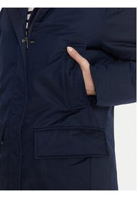 TOMMY HILFIGER - Tommy Hilfiger Parka WW0WW46533 Granatowy Relaxed Fit. Kolor: niebieski. Materiał: bawełna, syntetyk #3