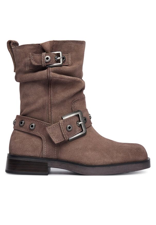 Botki Tamaris. Kolor: brązowy