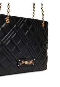Love Moschino - LOVE MOSCHINO Torebka JC4145PP0MLA0000 Czarny. Kolor: czarny. Materiał: skórzane #5