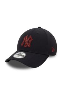 New Era - Czapka z daszkiem New York Yankees Check Infill 9Forty. Kolor: niebieski