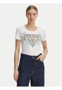 Guess T-Shirt W6GI12 K3027 Biały Regular Fit. Kolor: biały. Materiał: bawełna #1