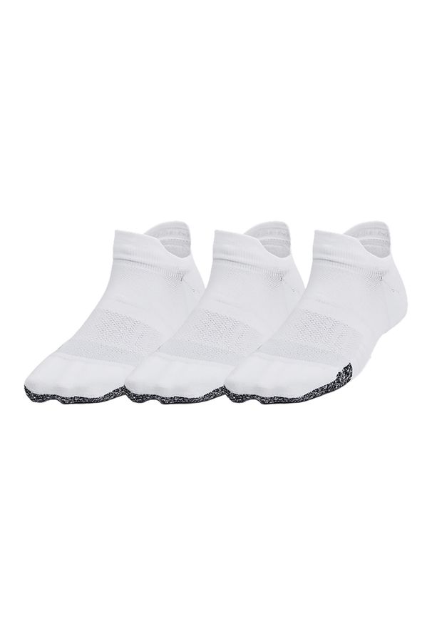 Skarpety treningowe damskie Under Armour Breathe NS Tab 3 Pack. Kolor: biały
