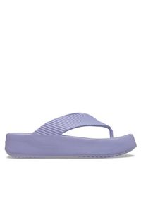 Crocs Japonki Getaway Groove Platform Flip 210700 Fioletowy. Kolor: fioletowy. Obcas: na platformie #3